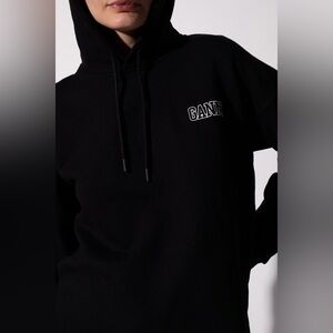 Ganni Classic Black Hoodie